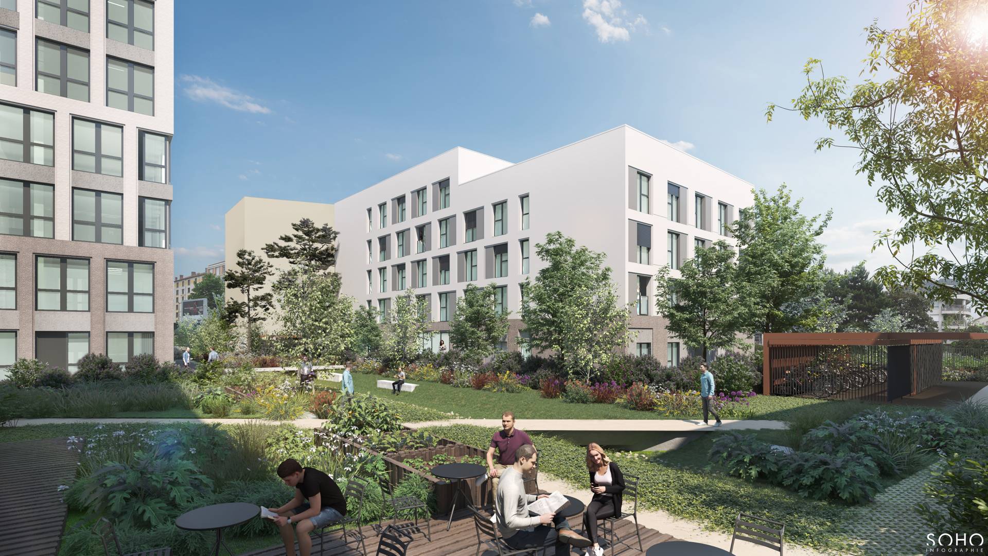 recyclage urbain Lyon Evasyon©Soho